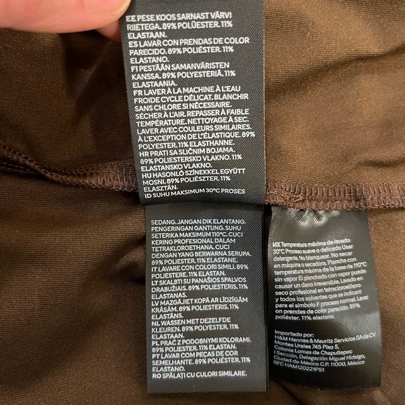 [2for$10] H&M Brown Jersey Thong Bodysuit - MEDIUM - Picture 7 of 8